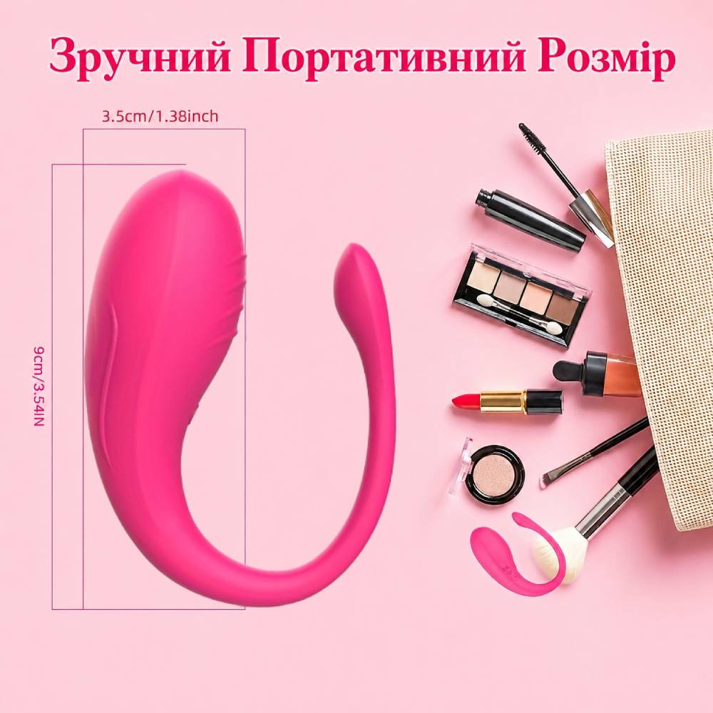 Інтимний вібромасажер з дистанційним керуванням - Зображення 2